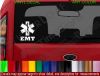 EMT Star of Life Decal